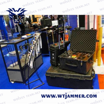 Volledige Frequentie 20MHz- 2500 Draagbare het Signaalstoorzender van Mhz 800W