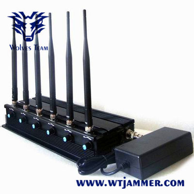 De multifunctionele Stoorzender van de de Celtelefoon van 3G 4G, Wifi-Hoge de Aanwinstenantennes van de Signaalstoorzender