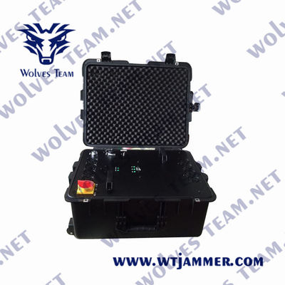 kopen Verstelbare 500m 1200W Signal Jammer voor militaire eenheden online manufacture