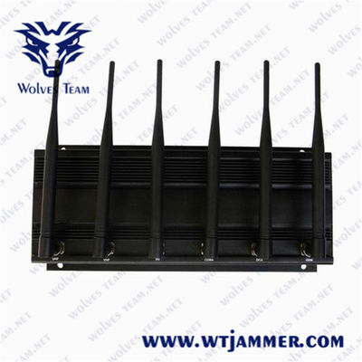 8 banden Regelbare Krachtige 3G 4G Al Stoorzender van WIFI GPS Lojack van de Celtelefoon