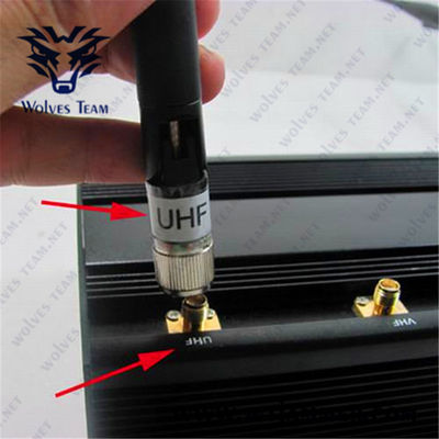 8 banden Regelbare Krachtige 3G 4G Al Stoorzender van WIFI GPS Lojack van de Celtelefoon