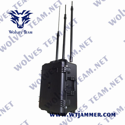 kopen 12 banden Full Frequency Waterdicht Buiten Jammer 1200W Cell Phone Signal Jammer online manufacture