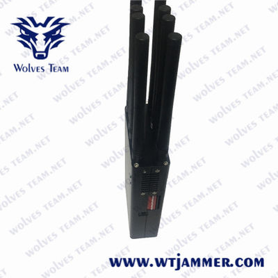 kopen 8 antennes GPS UHF VHF 3G 4G 5G Handheld Signal Jammer online manufacture