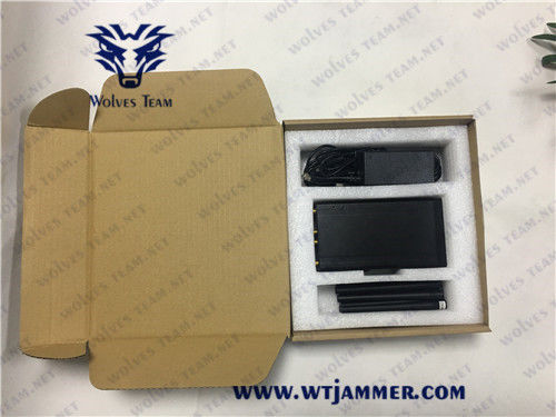 Draagbare GSM 30m van WiFi2.4g GPSL1 Handbediende het Signaalstoorzender van 8W