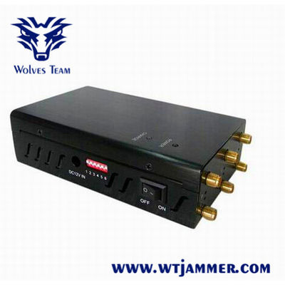 Stoorzender van de afstandsbediening12w GPS L1/L2/L5 Lojack de Mobiele Telefoon