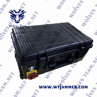 kopen 500W Militaire volfrequente waterdichte outdoor jammer Alle mobiele telefoonsignaal jammer online manufacture