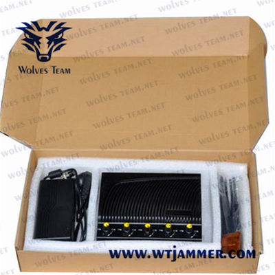 Handbediende 40m 12w wifiblocker stoorzender voor het Ziekenhuis