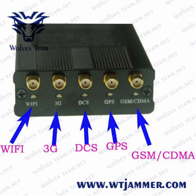 8 meters GPS WiFi 5 Stoorzender van het Antenne de Draagbare Signaal