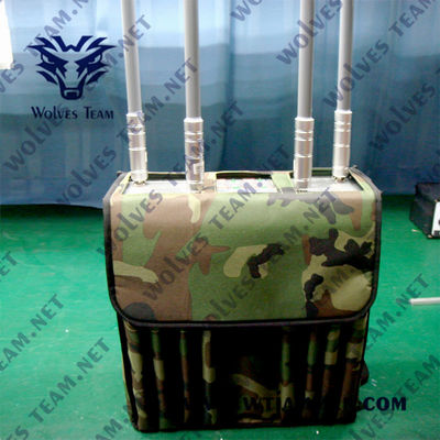 De militaire Stoorzender van het de Rugzaksignaal van 5 Bandengps WIFI5.8G