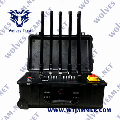 kopen 6 banden 2500 meter 600W Drone Signal Blocker online manufacture