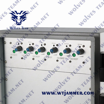 GSM CDMA WIFI GPS 350W van de aluminiumlegering de Stoorzender van de Gevangenisgevangenis