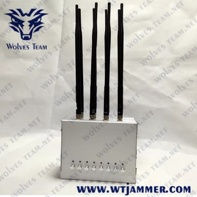 8 bandengsm CDMA de Stoorzender GPS 3G 4G 16W van het Desktopsignaal