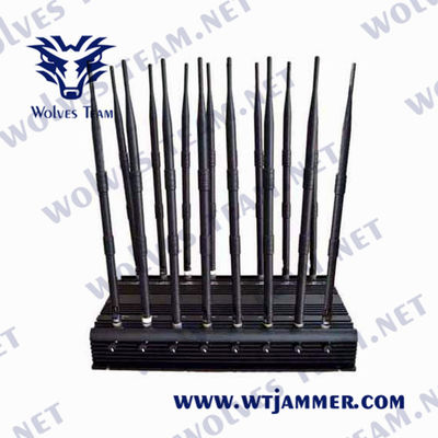 18 Banden Lojack 48W 5.2G 5.8G 5G Al het Signaalstoorzender van de Celtelefoon