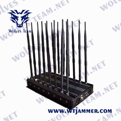 18 Banden Lojack 48W 5.2G 5.8G 5G Al het Signaalstoorzender van de Celtelefoon