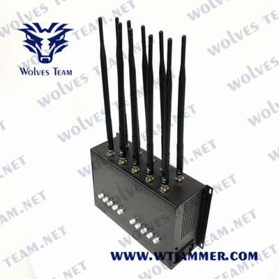 10 banden 30m 20W-de Stoorzender GPS 3G 4G CDMA van het Netwerksignaal