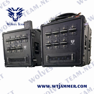 De LEIDENE Vertoning 330W maakt Draagbare waterdicht Bomstoorzender 20-6000Mhz