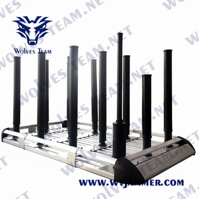 De LEIDENE Vertoning 330W maakt Draagbare waterdicht Bomstoorzender 20-6000Mhz