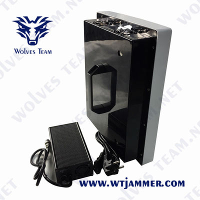 WiFi GPS 30w 1km Antiuav Hommelstoorzender Draagbare 850MHz