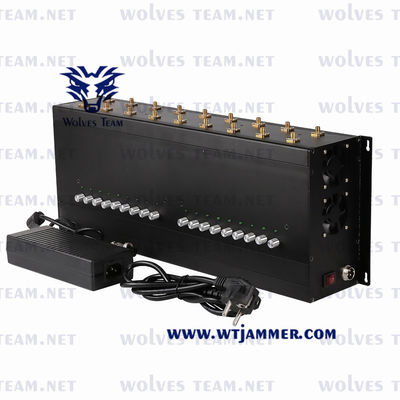 48W GSM CDMA VHF UHFdesktop 18 Antennes GPS Lojack van de Signaalstoorzender