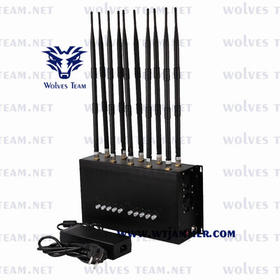 kopen Van het de Telefoonsignaal van de Desktopcel de Blokkerende Stoorzender 3G 4G 5G Al bandstoorzender online manufacture