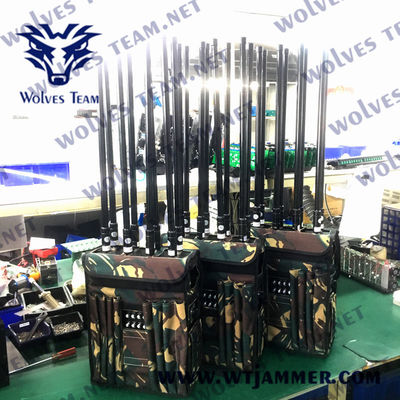 kopen 6 banden High Power EOD Backpack 4G 5G Cell Phone Signal Jammer Manpack RF Signal Jammer online manufacture