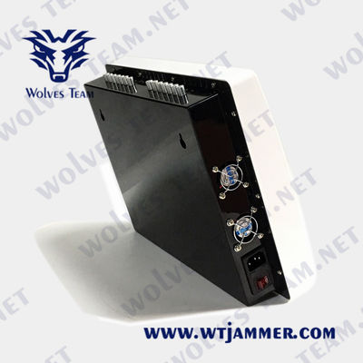 De mobiele telefoongsm CDMA 3G 4G 5G WiFi2.4G GPS Stoorzender al TX-frequentie behandelde neerstraalverbinding slechts Draadloze Signaalstoorzender