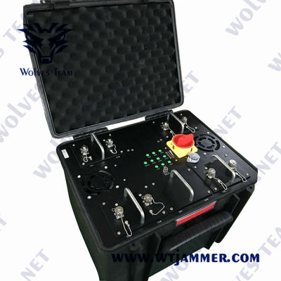 2500m 600W maken Antiuav van Hommelstoorzenders 240VAC Hommelstoorzender waterdicht