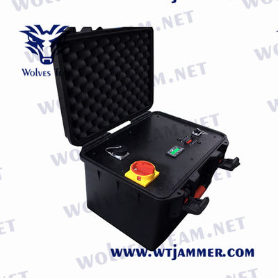 GSM van de het Signaalstoorzender 3G 4G 2.4g 5.8g 2500WH CDMA van 95AH 28VDC Openlucht