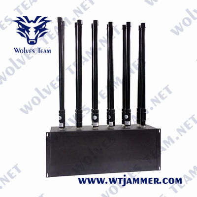 12 de Stoorzendergsm 3G WIFI 5.8G van de kanalen36w Militaire Bom Mobiele Telefoonstoorzender