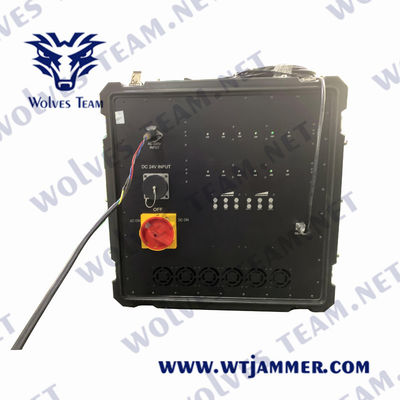 330W 800m Militaire de Stoorzenderdds WCDMA Draagbare rf van de Voertuigbom Stoorzender