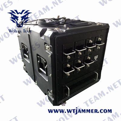 330W 800m Militaire de Stoorzenderdds WCDMA Draagbare rf van de Voertuigbom Stoorzender