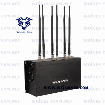 GSM CDMA van het de Telefoonsignaal van PCs 35W van DCS de Mobiele Stoorzender 3G 4G LTE 4G WIMAX