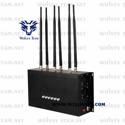 GSM CDMA van het de Telefoonsignaal van PCs 35W van DCS de Mobiele Stoorzender 3G 4G LTE 4G WIMAX