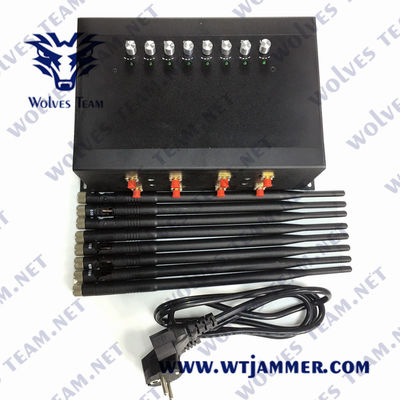 240VAC GSM WiFi Lojack Mobiele Telefoonstoorzender 35W UHFvhf-Stoorzender