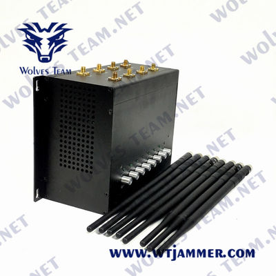 8 kanalen240vac WiFi LoJack Stoorzender 50m UHFvhf 3G 4G 5G GPS
