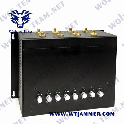 8 kanalen240vac WiFi LoJack Stoorzender 50m UHFvhf 3G 4G 5G GPS