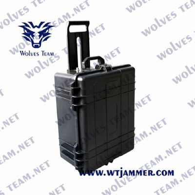 De Pelikaanip65 VHF UHFstoorzender 900W van UMTS WCDMA voor Militair VIP Voertuigkonvooi