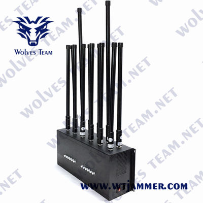GSM het Signaalblocker 60W WIFI GPS rf van DCS 3G 4G Lojack Mobiele Stoorzender