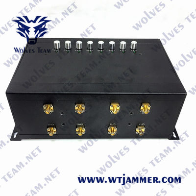 50m GSM WiFi CDMA Lojack Mobiele Telefoonstoorzender 80W UHFvhf