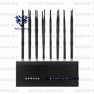 GSM CDMA 35W het Signaalstoorzender van de Celtelefoon 16 Antennes GPS Lojack rf