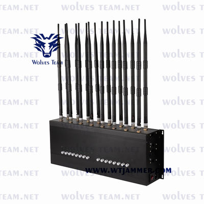 kopen GSM CDMA 35W het Signaalstoorzender van de Celtelefoon 16 Antennes GPS Lojack rf online manufacture