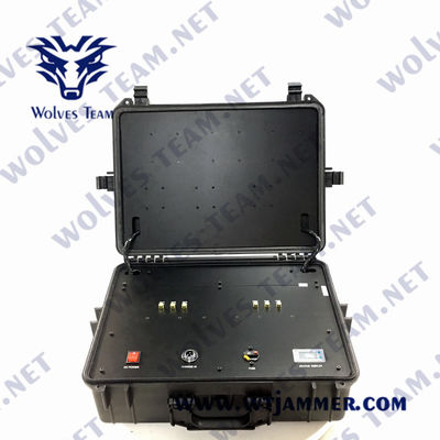 Draagbare UAV van rf GPS WIFI 5.8G Hommelstoorzender 2500m Samengestelde PLL