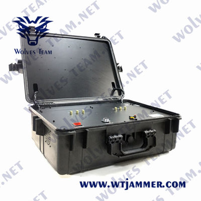 Draagbare UAV van rf GPS WIFI 5.8G Hommelstoorzender 2500m Samengestelde PLL