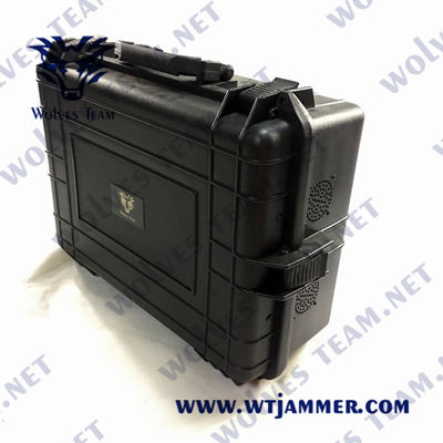 Draagbare UAV van rf GPS WIFI 5.8G Hommelstoorzender 2500m Samengestelde PLL