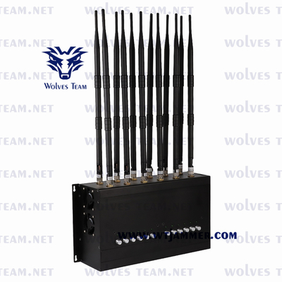 GPS Lojack 160w 100m GSM Telefoonstoorzender 16 verbindt 3G 4G 5G voor Vergaderzaal