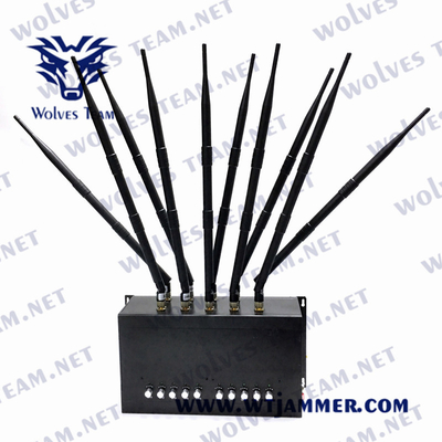 DCS-GSM GPS WIFI 50m het Signaalstoorzender 3G 4G 5G 10 van de Celtelefoon Antennes UHFvhf