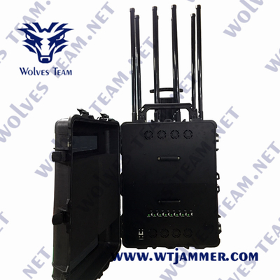8 het Signaalstoorzender 300 Watts VHF UHF van de antennesbom voor VIP Veiligheid