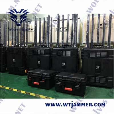 8 het Signaalstoorzender 300 Watts VHF UHF van de antennesbom voor VIP Veiligheid