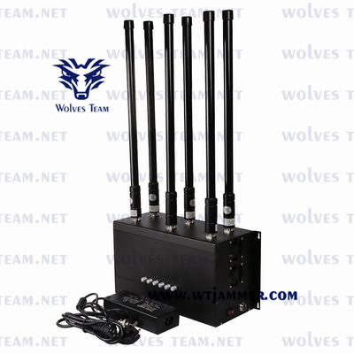 CDMA-GSM WiFi Lojack signaalstoorzender 80m 10W UHFvhf 3G 4G 5G
