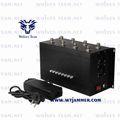 CDMA-GSM WiFi Lojack signaalstoorzender 80m 10W UHFvhf 3G 4G 5G